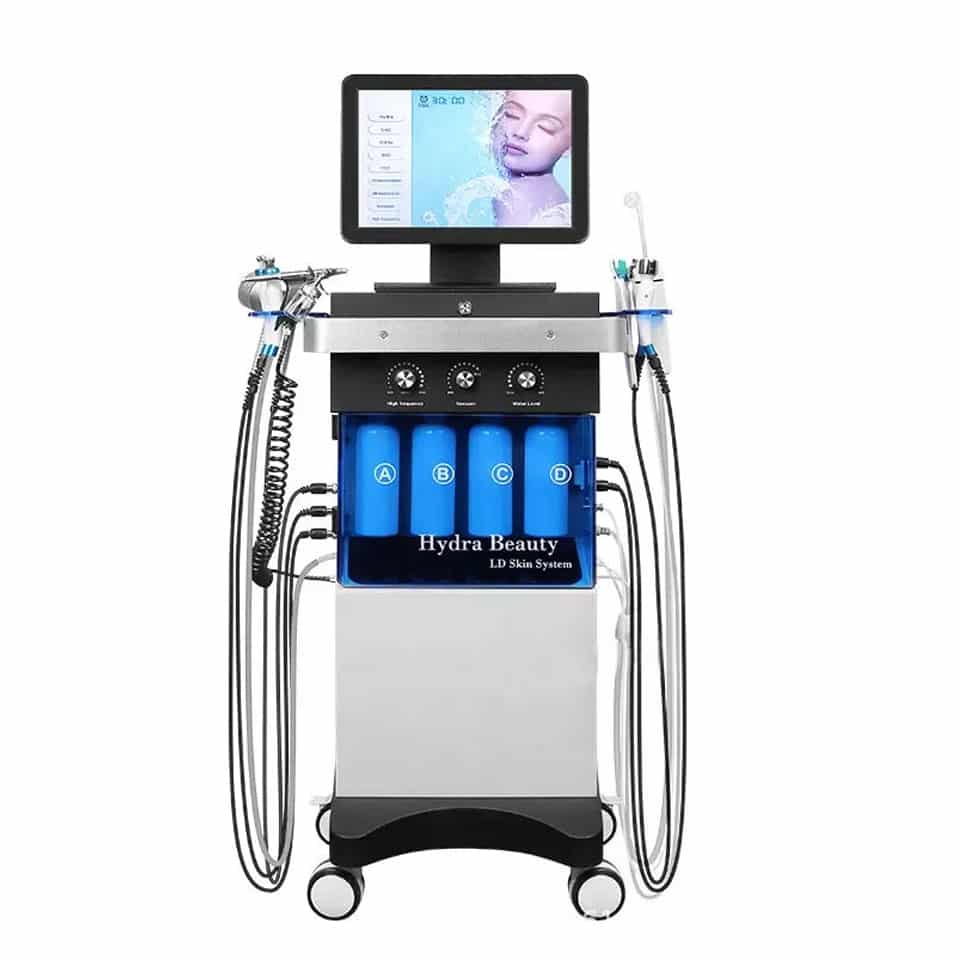 محطة هيدرافيشيال متطورة متعددة الوظائف لتنظيف وترطيب البشرة